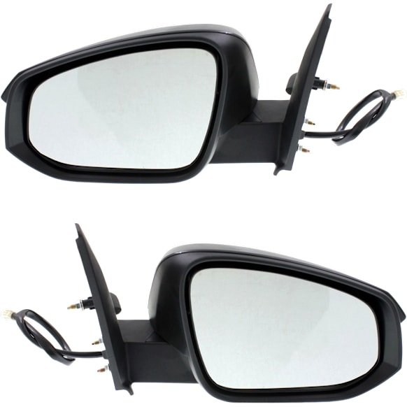 Driver and Passenger Side Mirrors, Power, Manual Folding, Heated, Paintable, No Signal Light, No Memory, No Puddle Light, No Auto-Dimming, No Blind Spot Feature
