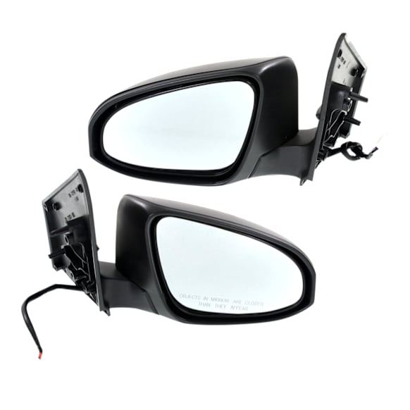 Driver and Passenger Side Mirrors, Power, Manual Folding, Heated, Paintable, No Signal Light, No Memory, No Puddle Light, No Auto-Dimming, No Blind Spot Feature