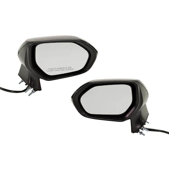 2024 Toyota Corolla Hybrid XSE - Driver and Passenger Side Mirror, Power Adjust, Heated, Paintable, Manual Folding, In-housing Signal Light, No Blind Spot Feature, No Memory, No Puddle Light, No Auto-Dimming, Hatchback