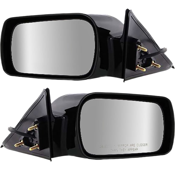 Driver and Passenger Side Mirror, Power Adjust, Non-Heated, Non-Folding, Paintable, No Signal Light, No Memory, No Puddle Light, No Auto-Dimming, No Blind Spot Feature