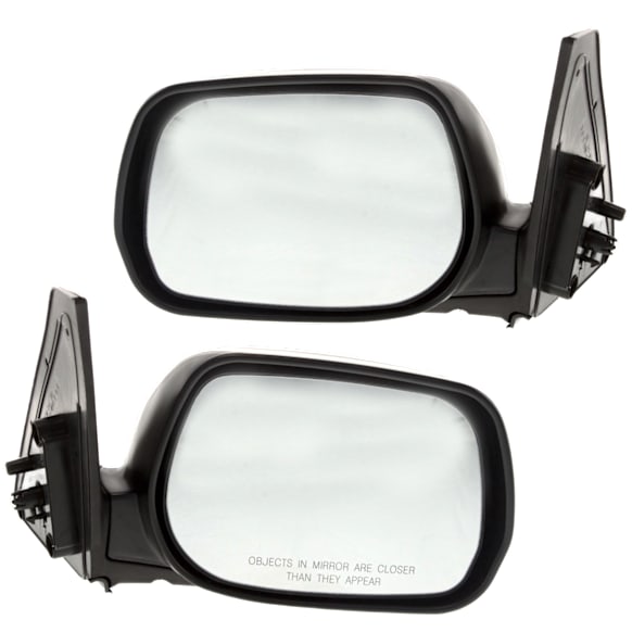 Driver and Passenger Side Mirrors, Manual Adjust, Manual Folding, Non-Heated, Paintable, No Signal Light, No Memory, No Puddle Light, No Auto-Dimming, No Blind Spot Feature