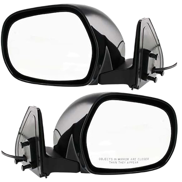 Driver and Passenger Side Mirrors, Power, Manual Folding, Heated, Paintable, No Signal Light, No Memory, No Puddle Light, No Auto-Dimming, No Blind Spot Feature