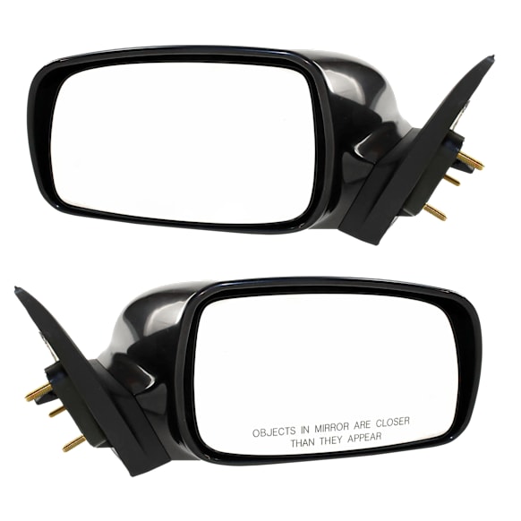 Driver and Passenger Side Mirror, Power Adjust, Non-Heated, Non-Folding, Paintable, No Signal Light, No Memory, No Puddle Light, No Auto-Dimming, No Blind Spot Feature
