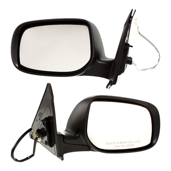 Driver and Passenger Side Mirrors, Power, Manual Folding, Non-Heated, Paintable, No Signal Light, No Memory, No Puddle Light, No Auto-Dimming, No Blind Spot Feature