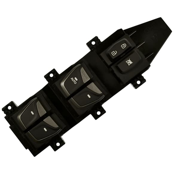 2013 Hyundai Santa Fe - Front, Driver Side Window Switch, With Auto Up/Down, Black