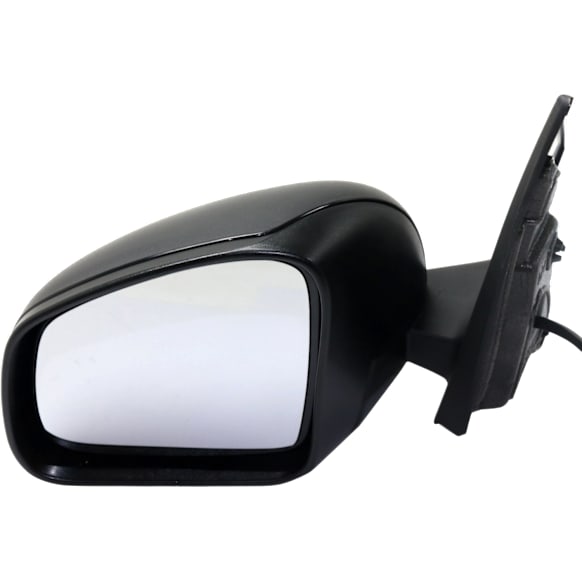 Driver Side Mirror, Power, Manual Folding, Heated, Textured Black, No Signal Light, No Memory, No Puddle Light, No Auto-Dimming, No Blind Spot Feature