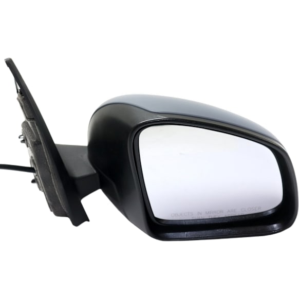 Passenger Side Mirror, Power, Manual Folding, Heated, Paintable, No Signal Light, No Memory, No Puddle Light, No Auto-Dimming, No Blind Spot Feature