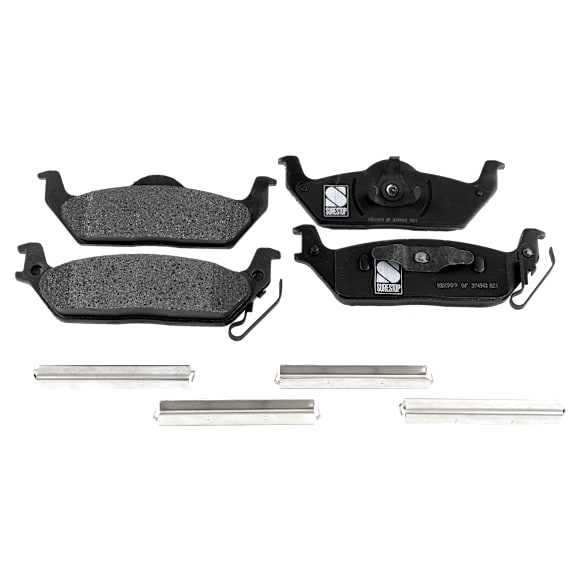 2010 Ford F-150 XLT 8 Cyl 4.6L - Rear Semi-Metallic Brake Pad Set, Pro-Line Series