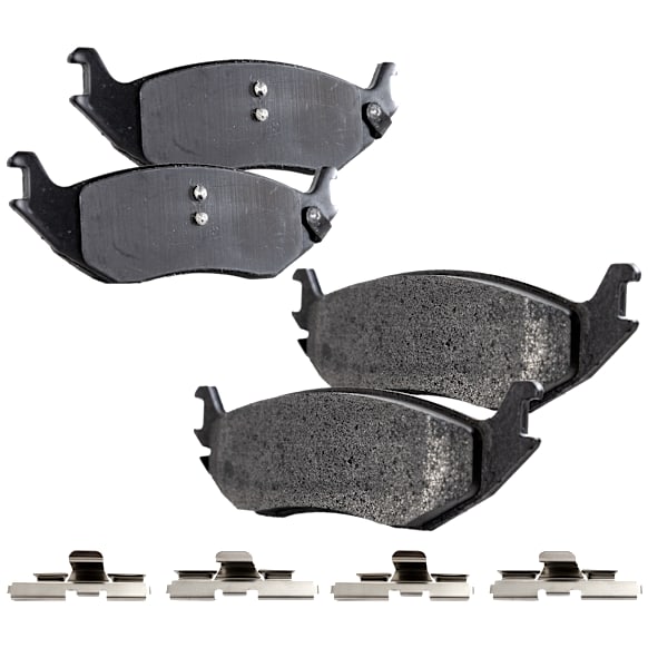 Rear Brake Pad Set, Semi-Metallic, Pro-Line Series