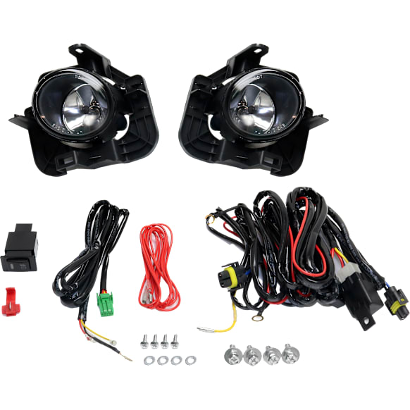 2010 Nissan Altima - Front, Driver and Passenger Side Halogen Fog Light, With bulb(s), 4-Door, Sedan, OE Replacement