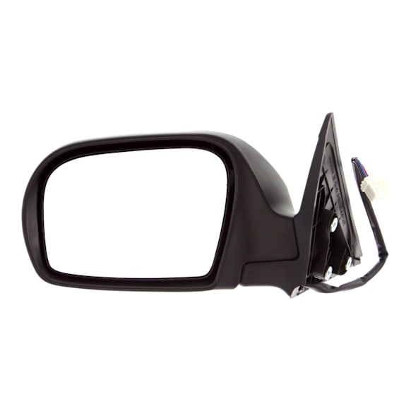2013 Subaru Impreza - Driver Side Mirror, Power Adjust, Heated, Textured Black, Manual Folding, No Signal Light, No Blind Spot Feature, No Memory, No Puddle Light, No Auto-Dimming, Sedan