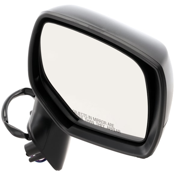 2014-2018 Subaru Forester - Passenger Side Mirror, Power Adjust, Non-Heated, Manual Folding, With 1 Paintable and 1 Textured Black Cap, No Signal Light, Without Memory Recall, No Puddle Light, No Auto-Dimming