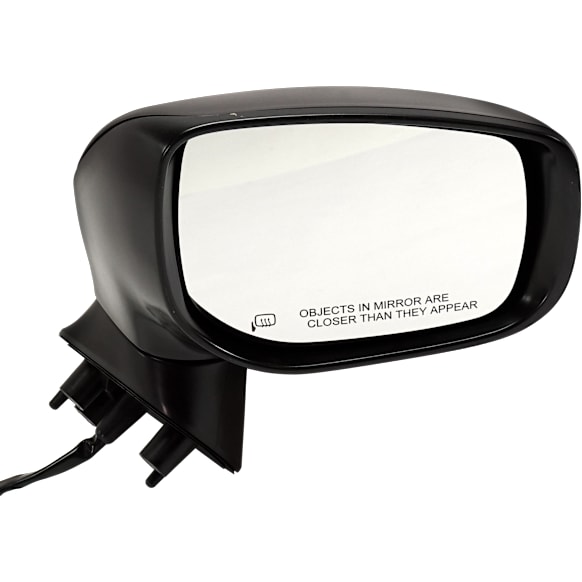 2018-2019 Subaru Outback - Passenger Side Mirror, Power, Manual Folding, Heated, Textured Black, No Signal Light, No Memory, No Puddle Light, No Auto-Dimming, No Blind Spot Feature