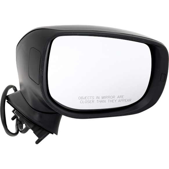2019-2020 Subaru Forester - Passenger Side Mirror, Power, Manual Folding, Non-Heated, Textured Black, No Signal Light, No Memory, Puddle Light, and Auto-Dimming, No Blind Spot Feature, 4 Cyl., 2.5L Engine