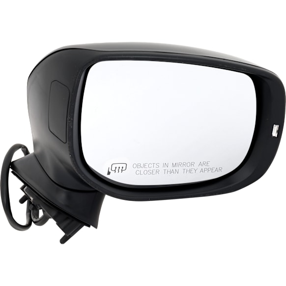 2018-2023 Subaru Crosstrek - Passenger Side Mirror, Power Adjust, Heated, Manual Folding, Paintable, In-housing Signal Light, No Memory, No Puddle Light, No Auto-Dimming, No Blind Spot Feature