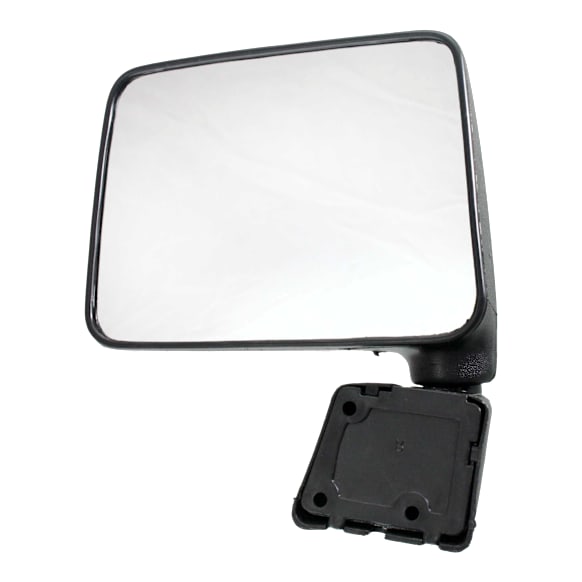 Driver Side Mirror, Manual Adjust, Manual Folding, Non-Heated, Textured Black, No Signal Light, No Memory, No Puddle Light, No Auto-Dimming, No Blind Spot Feature