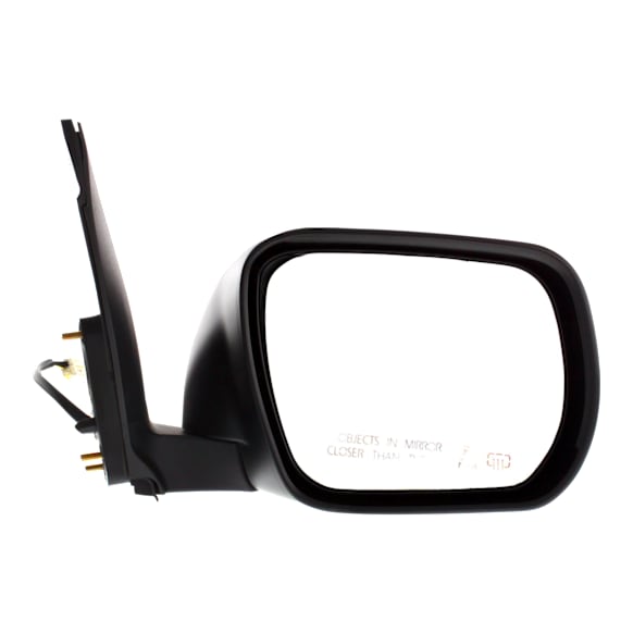 Passenger Side Mirror, Power, Manual Folding, Heated, Paintable, No Signal Light, No Memory, No Puddle Light, No Auto-Dimming, No Blind Spot Feature