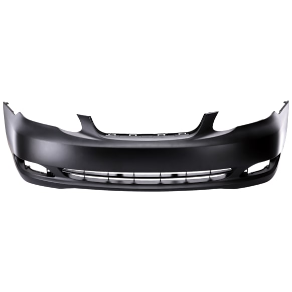 2008 Toyota Corolla LE - Front Primed Bumper Cover, Sedan, CAPA Certified