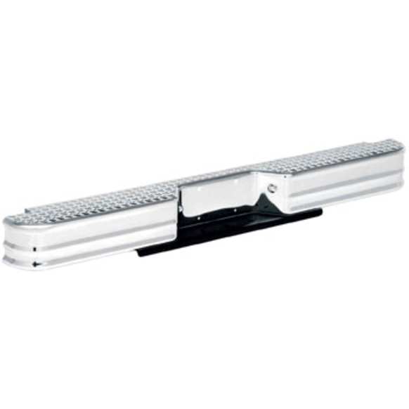 21000 Step Bumper, Chrome Face Bar Only; Without pad provision Without mounting bracket(s)