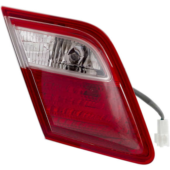 2007 Toyota Camry - Driver Side, Inner Halogen Tail Light, With bulb(s), Mounts On Luggage Lid, Japan or USA Built Vehicle, OE Replacement