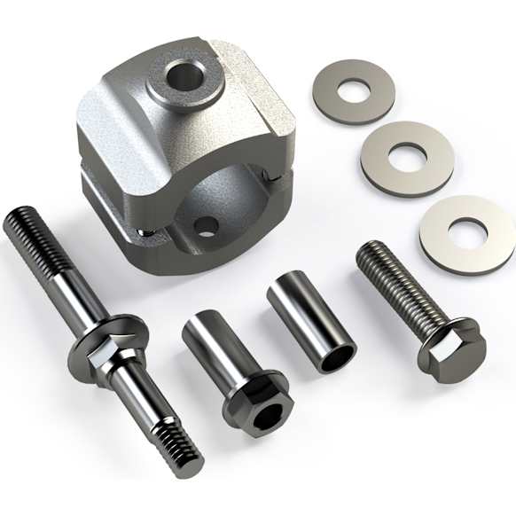 1123160 Universal Steering Stabilizer Bracket, Kit