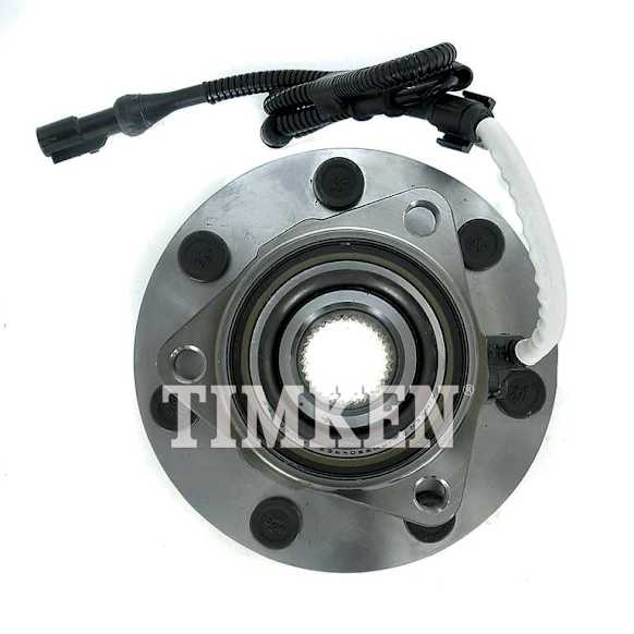 2002 Ford F-150 - Front, Driver or Passenger Side Wheel Hub, 4-Wheel ABS, 4WD, With Bearing, Timken OE Replacement