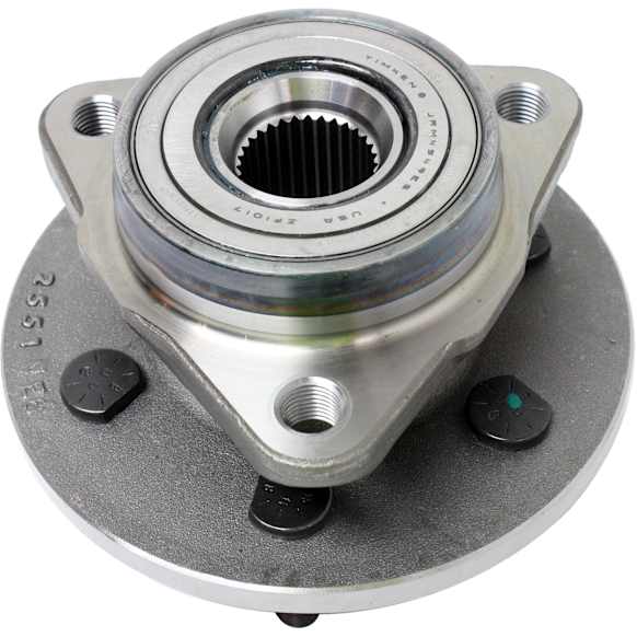 2003 Dodge Durango - Front, Driver or Passenger Side Wheel Hub, 2-Wheel ABS, 4WD, With Bearing, Timken OE Replacement