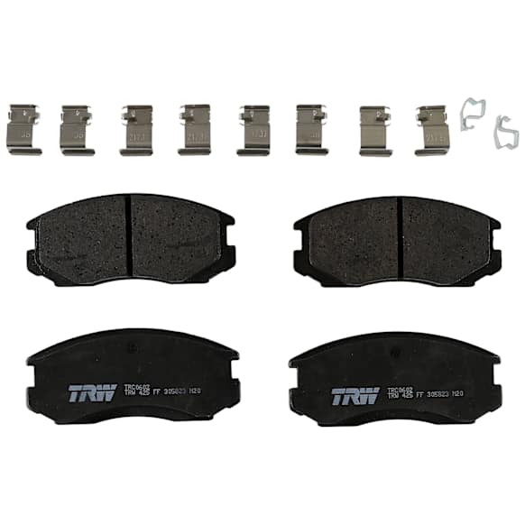 TRC0602 Front Premium Braking Series Ceramic Brake Pad Set