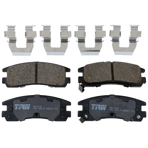 TRC0698 Rear Premium Braking Series Ceramic Brake Pad Set