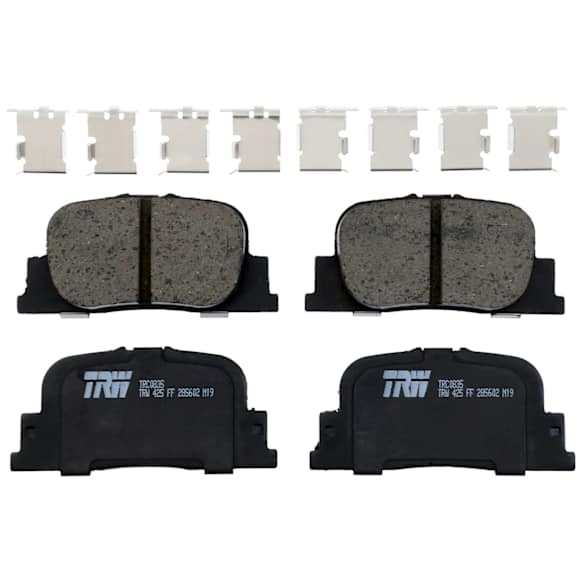2005 Scion tC - Rear Ceramic Brake Pad Set, Premium Braking Series