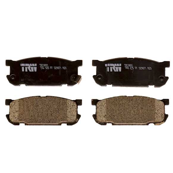 TRC0891 Rear Premium Braking Series Ceramic Brake Pad Set