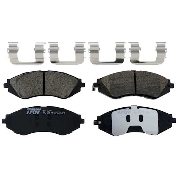 TRC1035 Front Premium Braking Series Ceramic Brake Pad Set
