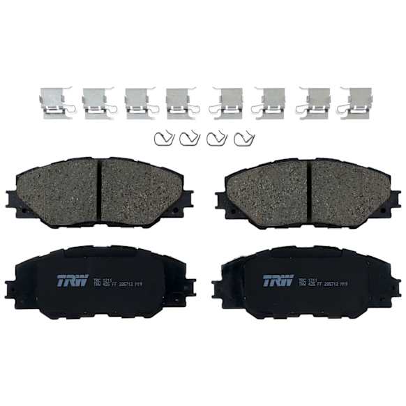 2013 Toyota RAV4 - Front Ceramic Brake Pad Set, BATTERY EV (EV/BEV), Premium Braking Series
