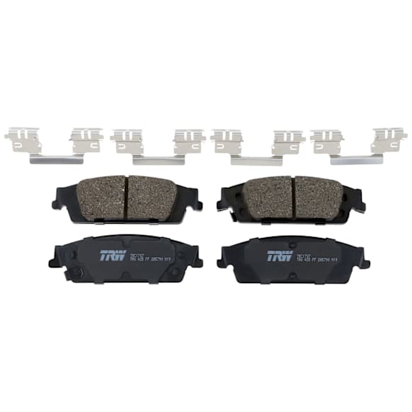 2019 GMC Yukon XL - Rear Ceramic Brake Pad Set, GAS, Premium Braking Series