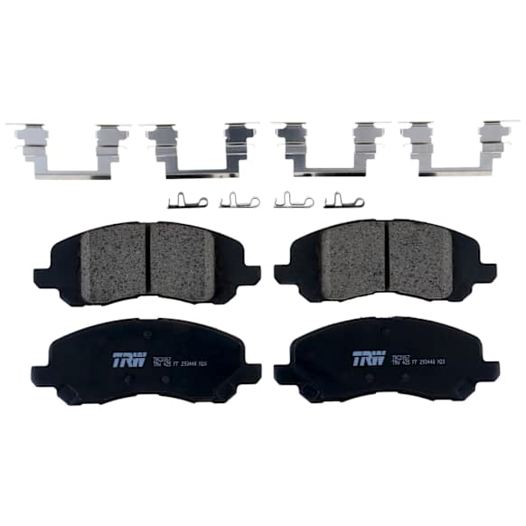 2013 Dodge Avenger - Front Ceramic Brake Pad Set, Code Brf, Brg, Br3, Premium Braking Series