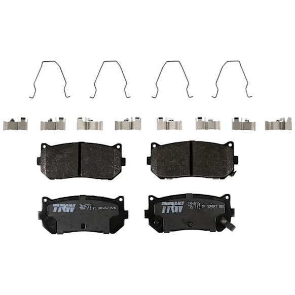 TRH0775 Rear Premium Braking Series Semi-metallic Brake Pad Set