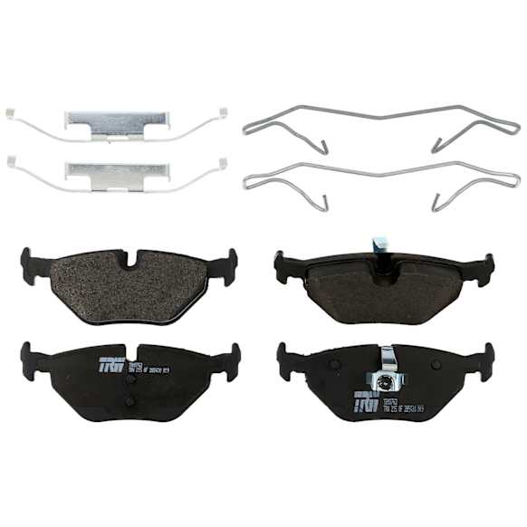 TRM0763 Rear Premium Braking Series Semi-metallic Brake Pad Set