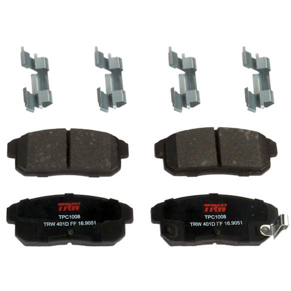 TXC1008 Rear Premium Braking Series Ceramic Brake Pad Set