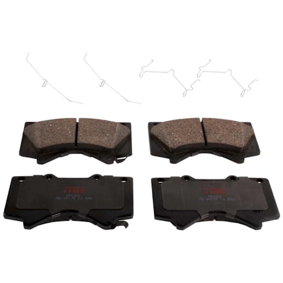 2016 Toyota Tundra - Front Ceramic Brake Pad Set, Premium Braking Series