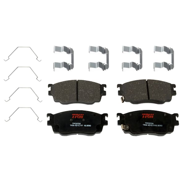 TXH0755 Front Premium Braking Series Semi-metallic Brake Pad Set
