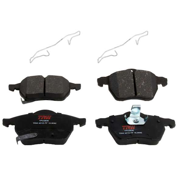 2005 Saab 9-5 - Front Semi-Metallic Brake Pad Set, Premium Braking Series