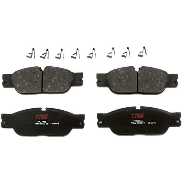 TXH1065 Front Premium Braking Series Semi-metallic Brake Pad Set