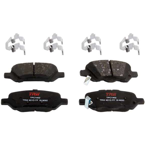 TXH1402 Rear Premium Braking Series Semi-metallic Brake Pad Set