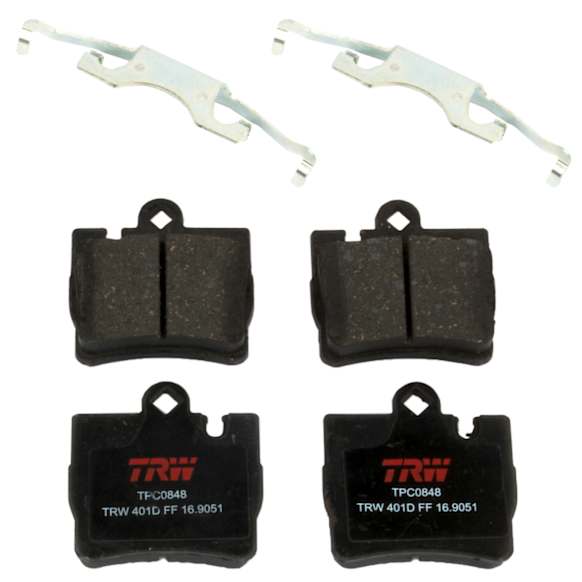 TXM0848 Rear Premium Braking Series Semi-metallic Brake Pad Set