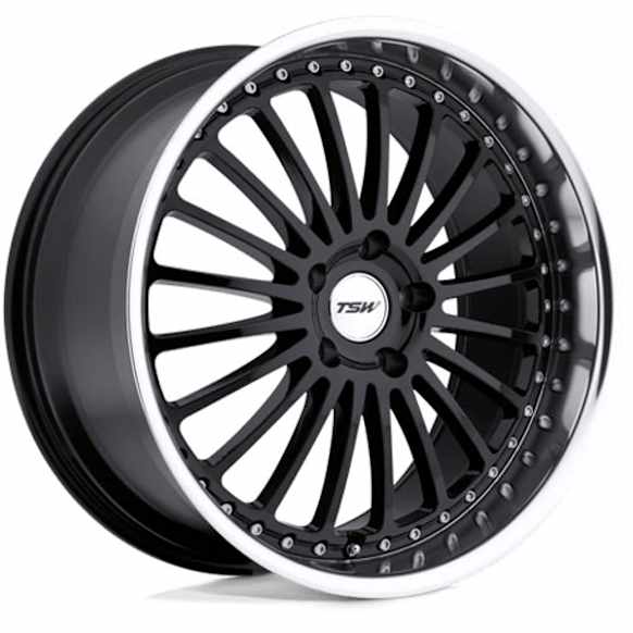 2015 Chevrolet Caprice - Aluminum Gloss Black Wheel, 17 in. x 8 in., 5 x 4.5 in. Bolt Pattern