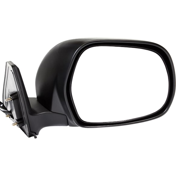 Passenger Side Mirror, Power, Manual Folding, Non-Heated, Textured Black, No Signal Light, No Memory, No Puddle Light, No Auto-Dimming, No Blind Spot Feature, SR5 Model