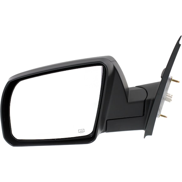 2014-2021 Toyota Tundra - Driver Side Mirror, Power Adjust, Heated, Manual Folding, Textured Black, No Signal Light, No Memory, No Puddle Light, No Auto-Dimming, No Blind Spot Feature