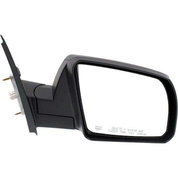 2020 Toyota Tundra Platinum - Passenger Side Mirror, For Models Without Lane Change Assist, With Cold Climate Specification, Power Adjust, Heated, Textured Black, Manual Folding, No Signal Light, No Blind Spot Feature, No Memory, No Puddle Light, No Auto-Dimming