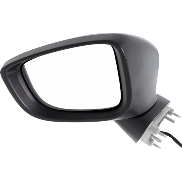 2017-2018 Toyota Yaris iA - Driver Side Mirror, Power, Manual Folding, Non-Heated, Paintable, In-housing Signal Light, No Memory, No Puddle Light, No Auto-Dimming, No Blind Spot Feature