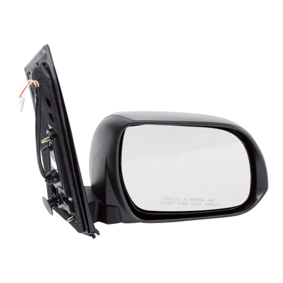 Passenger Side Mirror, Power Adjust, Non-Heated, Manual Folding, Textured Black, No Signal Light, No Memory, No Puddle Light, No Auto-Dimming, No Blind Spot Feature